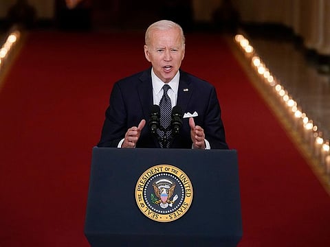 US President Joe Biden