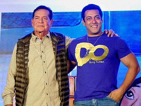 Salim Khan and Salman Khan