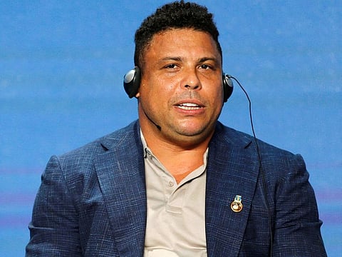 Former Brazil striker Ronaldo.