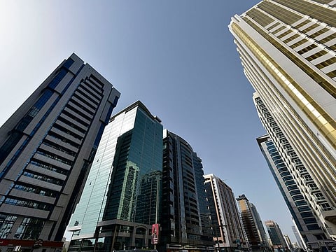 Commercial and Residence buildings in Abu Dhabi.