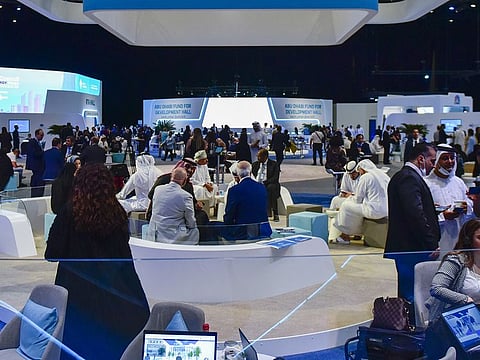 Delegates on the first day of World Government Summit at Dubai Exhibition Centre, Expo 2020 Dubai, in March this year.