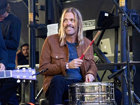 Musician Taylor Hawkins appears at One Love Malibu in Calabasas, Calif., on Dec. 2, 2018.