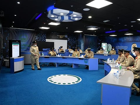 The automated Smart Police Station at Al Muraqqabat conducted 25,044 transactions and welcomed 420,000 visitors last year.