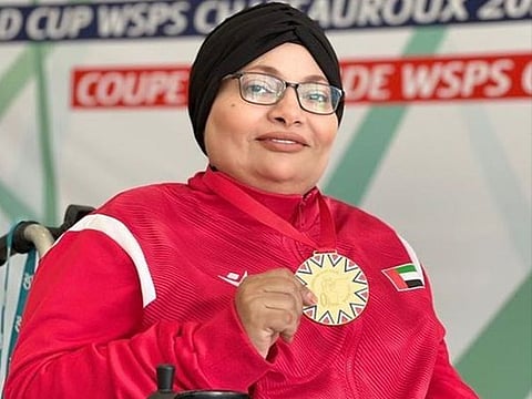 Ayesha Al Mehairi made history becoming the first Emirati woman to qualify for Paralympics in shooting in 2020.