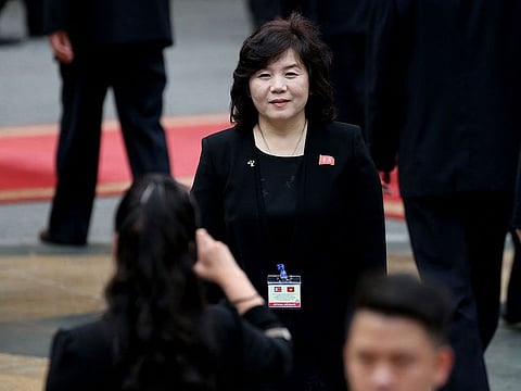 Choe Son Hui, North Korea’s first female foreign minister.