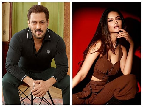 Salman Khan and Palak Tiwari