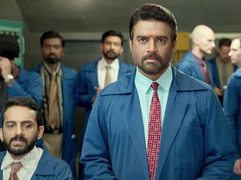 Bollywood actor and filmmaker R Madhavan in the biographical drama ‘Rocketry: The Nambi Effect’