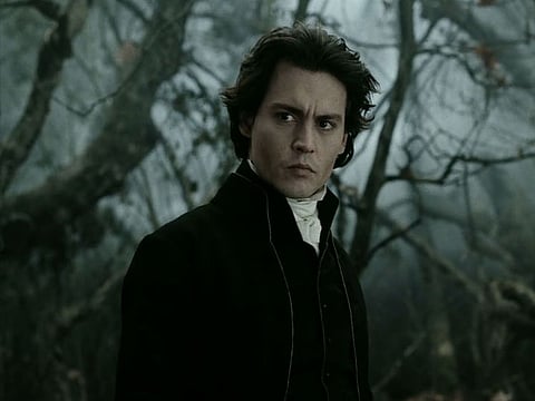 Johnny Depp in 'Sleepy Hollow'