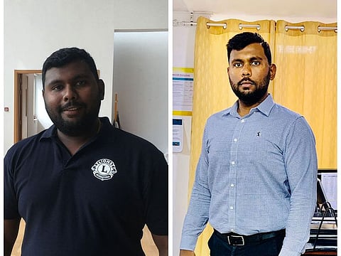 Albert Golden before and after