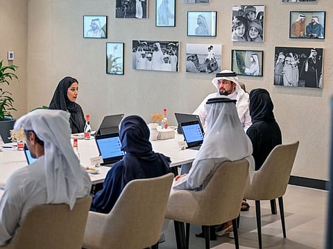 Sheikh Ahmed bin Mohammed bin Rashid Al Maktoum chaired the new Dubai Media Council's second meeting for this year on Wednesday
