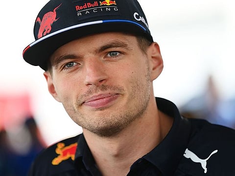 Max Verstappen of the Netherlands and Red Bull Racing talks to the media in the Paddock prior to practice ahead of the F1 Grand Prix of Canada at Circuit Gilles Villeneuve on Friday.