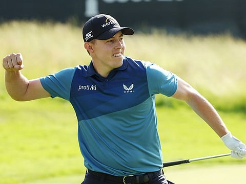 Matthew Fitzpatrick, one of Peter Cowen's students, had been in good nick over the first two days of US Open.