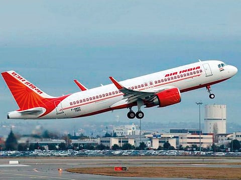 An Air India flight.  File photo for illustrative purposes only