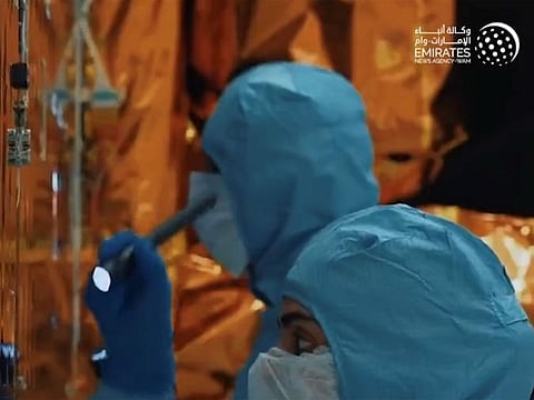 The Emirati crew of astronauts have commenced on the six-month training programme at the Johnson Centre.