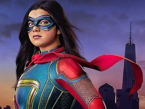 Iman Vellani in and as 'Ms. Marvel'