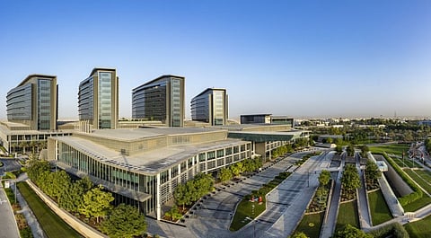 Sheikh Shakhbout Medical City in Abu Dhabi.
