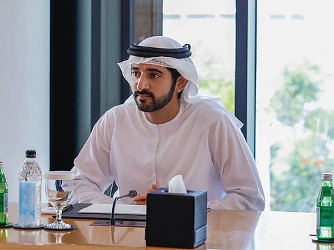 Sheikh Hamdan bin Mohammed bin Rashid Al Maktoum, Crown Prince of Dubai and Chairman of the Dubai Executive Council.