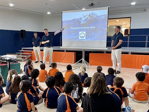Arabian Ocean Rowing Team promote initiatives such as #BePartOfIt campaign and visit schools and business across the UAE to highlight the issues caused by plastic pollution