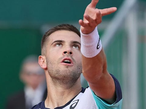 Croatia’s Borna Coric has withdrawn from Wimbledon because of a shoulder injury.