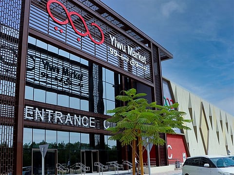 The market comprises 324 warehouses spread across two floors.