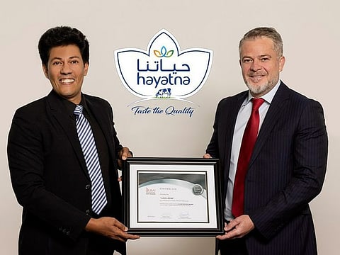 Left to right: Mohsin Abrar, Marketing Director at EFI and Wasfi Kaso, CEO at EFI