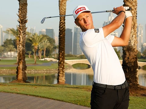 Adrian Meronk in action during one of his recent visits to Dubai.