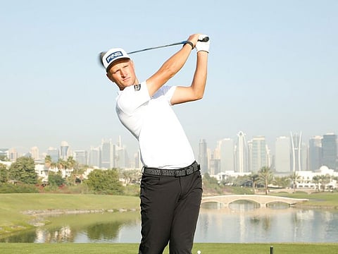 Dubai-based Adrian Meronk, in action in Dubai on a recent visit.