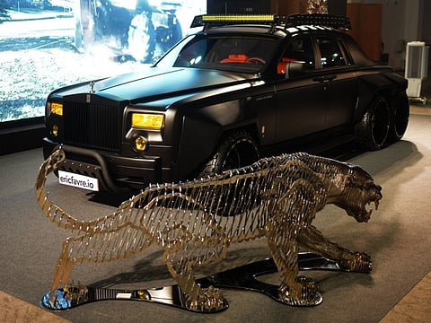 There are 10,000 NFTs that will be offered on the Rolls. The original one will go to the eventual buyer of the model.