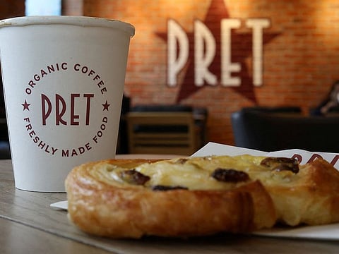 Pret A Manger, whose name means "ready to eat" in French, first opened in London in 1986. It now has 550 outlets globally.