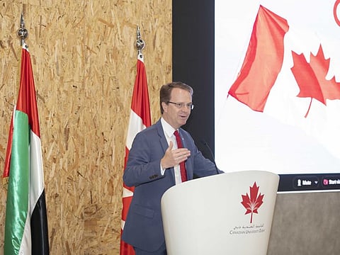 Jean-Philippe Linteau, the Canadian Consul-General, extended his felicitations to his fellow Canadians in the UAE.