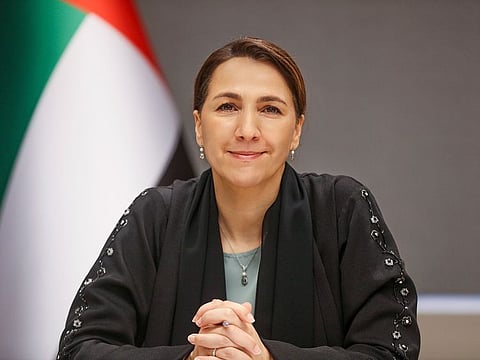 Mariam bint Mohammed Almheiri, Minister of Climate Change and Environment.