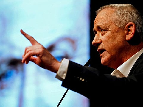 Benny Gantz in a file photo.