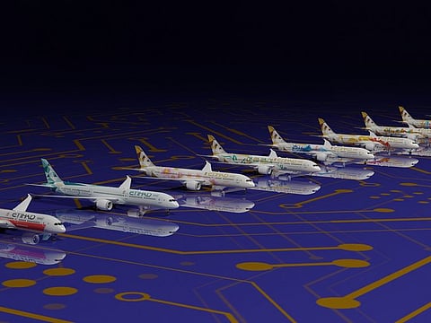 Etihad Airways recently announced their first non-fungible token collection, EY-ZERO1.