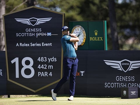 Cameron Tringale of the US posted nine birdies on the opening day of the Scottish Open at The Renaissance Club on Thursday.