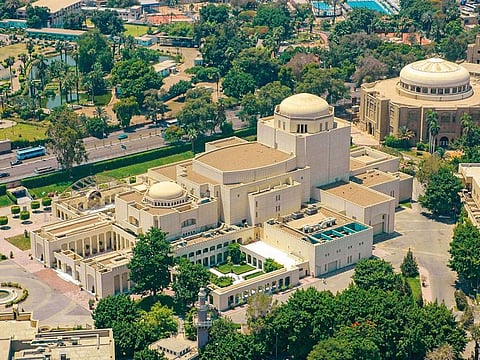 The Opera House and its multiple buildings.