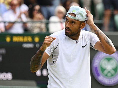 Australian tennis star Nick Kyrgios.