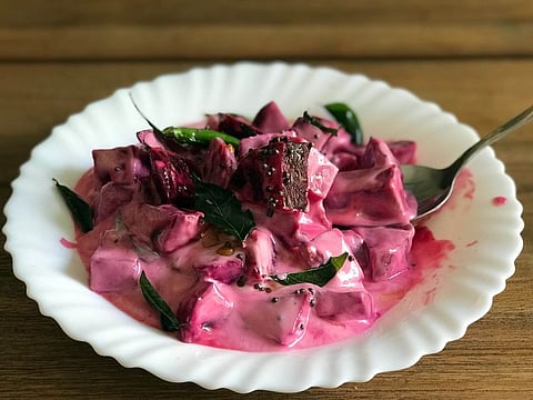 Cold Beetroot Salad