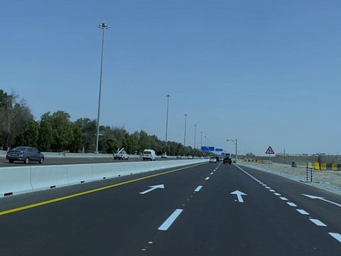 The newly widened road that connects E10 and E22 highways.