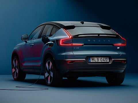 The Volvo C40 Recharge. Volvo Group said it is withdrawing because it believes ACEA's efforts to combat climate change aren't aggressive enough.