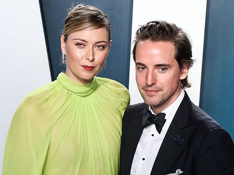 Maria Sharapova and British businessman Alexander Gilkes.