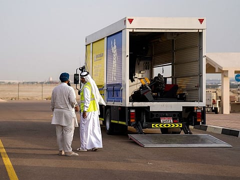Department of Municipality and Transport's Integrated Transport Centre (ITC) launches awareness campaign to educate truck drivers on safety of tyres.