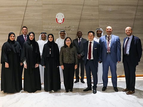 Participants of the Abu Dhabi Accountability Authority (ADAA) workshop with International Ethics Standards.