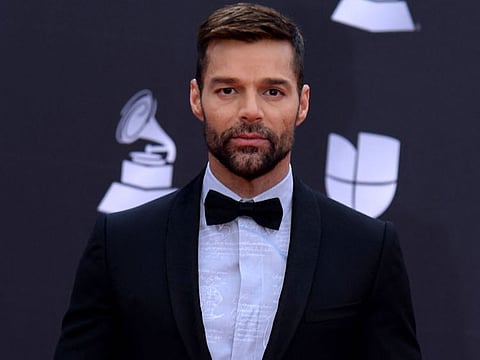 Puerto Rican musician Ricky Martin.