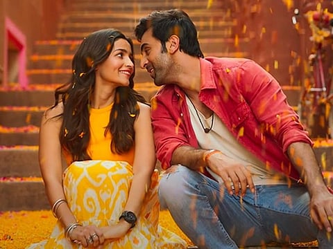 Alia Bhatt and Ranbir Kapoor in 'Kesariya' from 'Brahmastra'