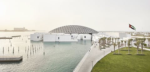 The Louvre Abu Dhabi.