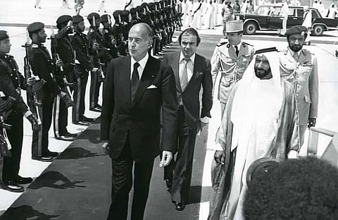 The cultural ties date back to the establishment of the UAE, when the founding father of the UAE, late Sheikh Zayed bin Sultan Al Nahyan, began cultural cooperation between UAE and France, resulting in the establishment of the Lycee Louis Massignon in Abu Dhabi in 1972 and the Alliance Francaise Abu Dhabi in 1974.