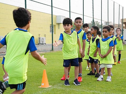 The Summer Camp, which was held in partnership with the UAE Pro League, was organized for children aged from 4 to 13 years.