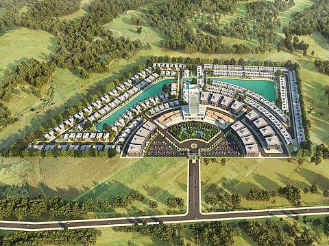 The 2.5 million sq.ft. project is currently under construction in Mount Hampden, New Harare.