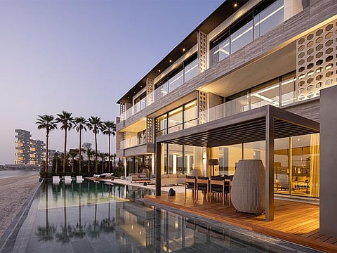 For Villa 22AA on Palm Jumeirah’s Frond G, CK Architecture Interiors tapped the full potential of the unique waterfront site