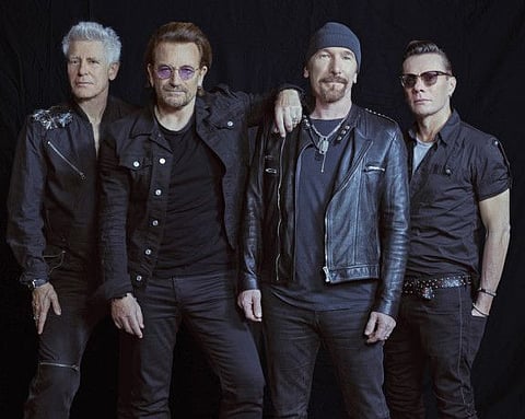 Rock band U2.